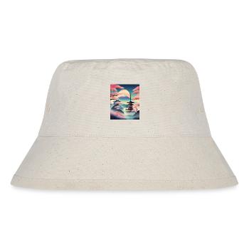 Beautiful japanese view - Stanley/Stella Recycled Bucket Hat - natural - Front