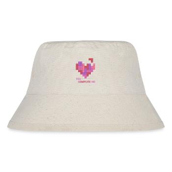 You Complete Me - Stanley/Stella recycelter Bucket Hat - Naturweiß - Vorne