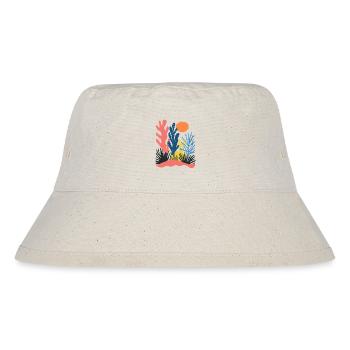 Matisse inspires: Abstract nature pattern colorful - Stanley/Stella Recycled Bucket Hat - natural - Front
