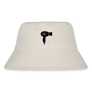 Hair dryer - Stanley/Stella Recycled Bucket Hat - natural - Front