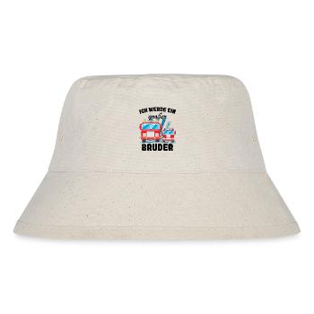 Announcing offspring | I'll be a big brother in 2027 - Stanley/Stella Recycled Bucket Hat - natural - Front