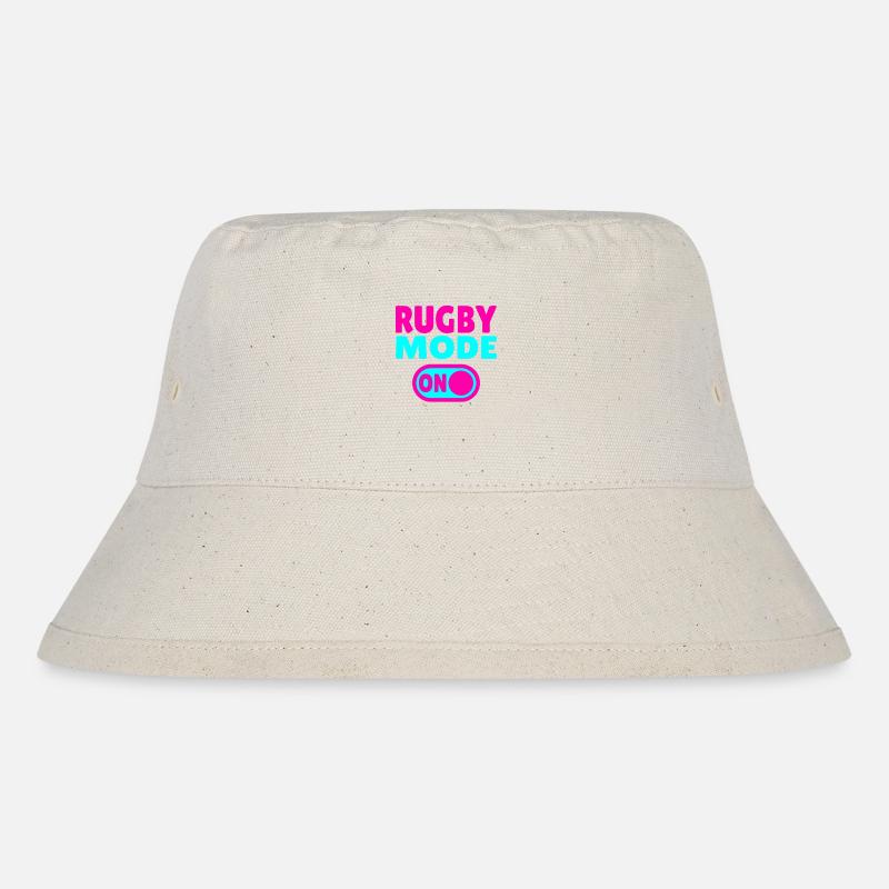 Rugby Mode ON - La passion du rugby à l’état pur - Bob recyclé Stanley/Stella - blanc naturel