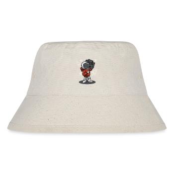 KÜHLER RAUM - Stanley/Stella recycelter Bucket Hat - Naturweiß - Vorne
