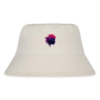Crimson_Flow_Profile - Stanley/Stella Recycled Bucket Hat - natural - Front