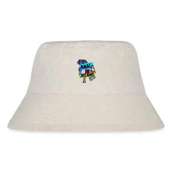 Analog Dreams – Retro Collage Design in 90s Style - Stanley/Stella Recycled Bucket Hat - natural - Front