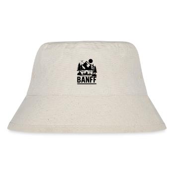 banff national park - Stanley/Stella recycelter Bucket Hat - Naturweiß - Vorne