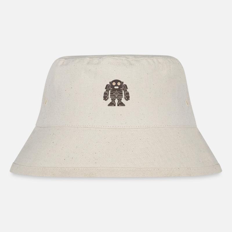Golem - Stanley/Stella recycelter Bucket Hat - Naturweiß