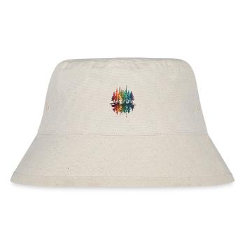 Trees, Forest, Nature, Wilderness, Outdoor, Reflection - Stanley/Stella Recycled Bucket Hat - natural - Front