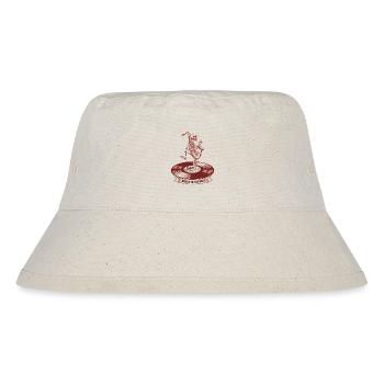 Ska Skeleton on Vinyl - Ska Recordings -Dance - Stanley/Stella Recycled Bucket Hat - natural - Front