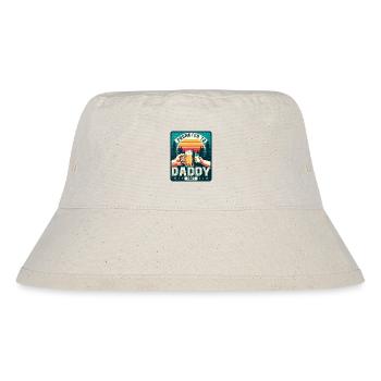 Werdender Papa loading Zukünftiger Vater 2027 - Stanley/Stella recycelter Bucket Hat - Naturweiß - Vorne