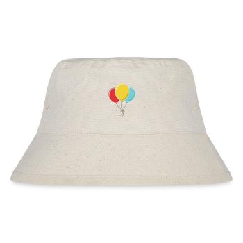 Balloons - Stanley/Stella Recycled Bucket Hat - natural - Front