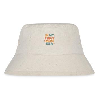 Erster Muttertag Mama Geschenkidee Familie Groovy - Stanley/Stella recycelter Bucket Hat - Naturweiß - Vorne