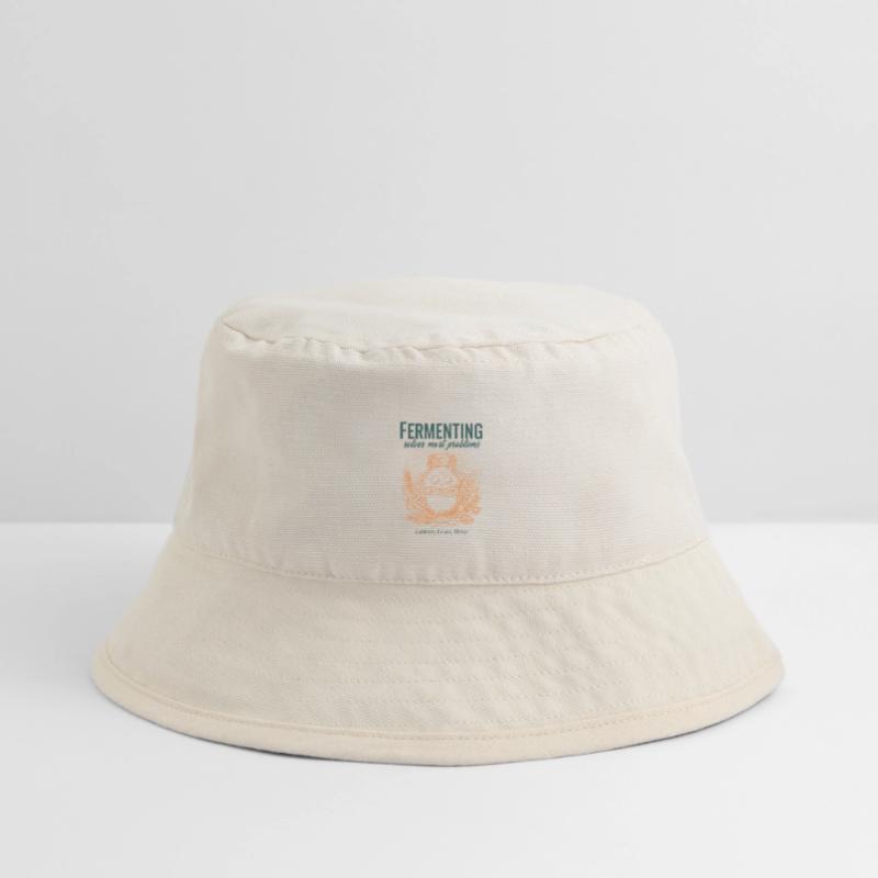 Fermenting Solves Most Problems Sourdough Era Stanley/Stella Recycled Bucket Hat