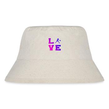 Pickleball athlete Idee für Pickleball Athlet Fans - Stanley/Stella recycelter Bucket Hat - Naturweiß - Vorne