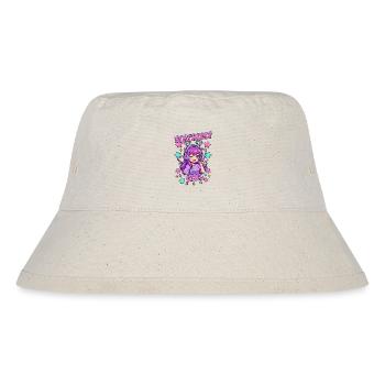 Geburtstagskind Koreanischer Pop Geburtstag K Pop - Stanley/Stella recycelter Bucket Hat - Naturweiß - Vorne