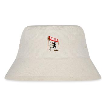 Mud Run Finisher Männer - Stanley/Stella recycelter Bucket Hat - Naturweiß - Vorne
