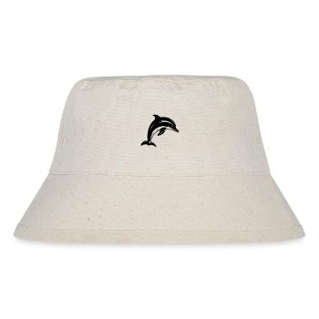 Dolphin - Stanley/Stella Recycled Bucket Hat - natural - Front