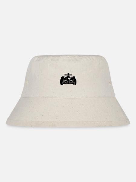Race car - Stanley/Stella Recycled Bucket Hat - natural