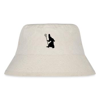 Sinterklaas with staff - Stanley/Stella Recycled Bucket Hat - natural - Front