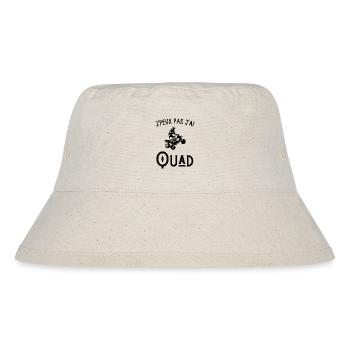 Je peux pas j'ai quad - Bob recyclé Stanley/Stella - blanc naturel - Devant