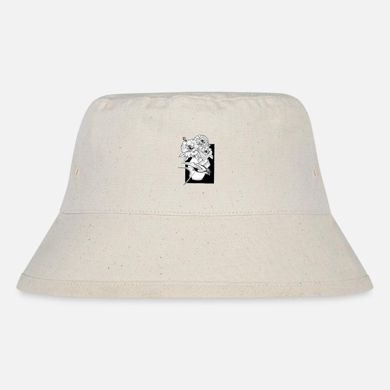Swallows Bouquet 2 - Stanley/Stella Recycled Bucket Hat - natural