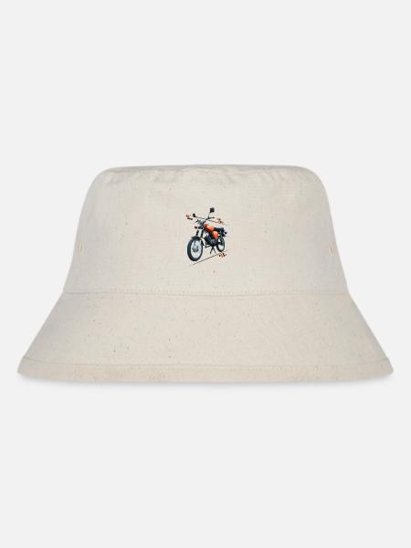Moped - Stanley/Stella recycelter Bucket Hat - Naturweiß