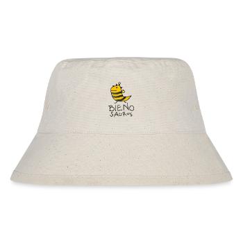 Funny Dino Bee - Stanley/Stella Recycled Bucket Hat - natural - Front