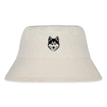 Wolf - Stanley/Stella Recycled Bucket Hat - natural - Front