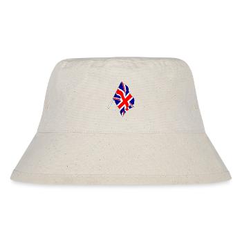 Flag Great Britain - Stanley/Stella Recycled Bucket Hat - natural - Front