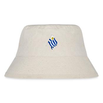 Flag of Uruguay - Stanley/Stella Recycled Bucket Hat - natural - Front