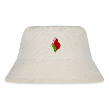 Flagge von Weißrussland - Stanley/Stella recycelter Bucket Hat - Naturweiß - Vorne