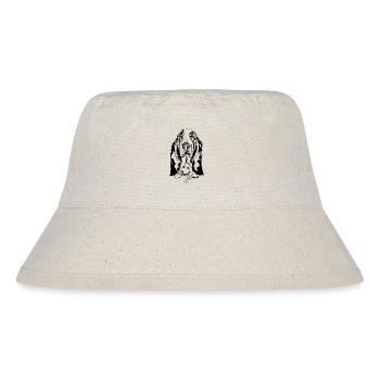 Basset Hound Portrait Hunde Hund Wilsigns - Stanley/Stella recycelter Bucket Hat - Naturweiß - Vorne