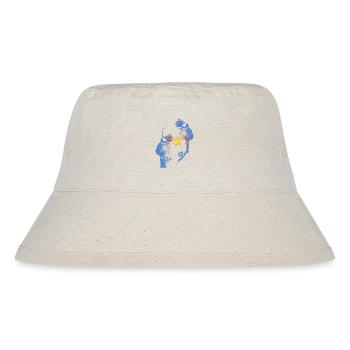 Herz und Kopf T-Shirt - Stanley/Stella recycelter Bucket Hat - Naturweiß - Vorne