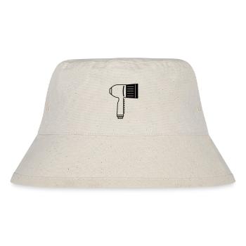 Hair dryer - Stanley/Stella Recycled Bucket Hat - natural - Front