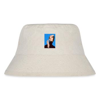 Surreal Portrait - Stanley/Stella Recycled Bucket Hat - natural - Front
