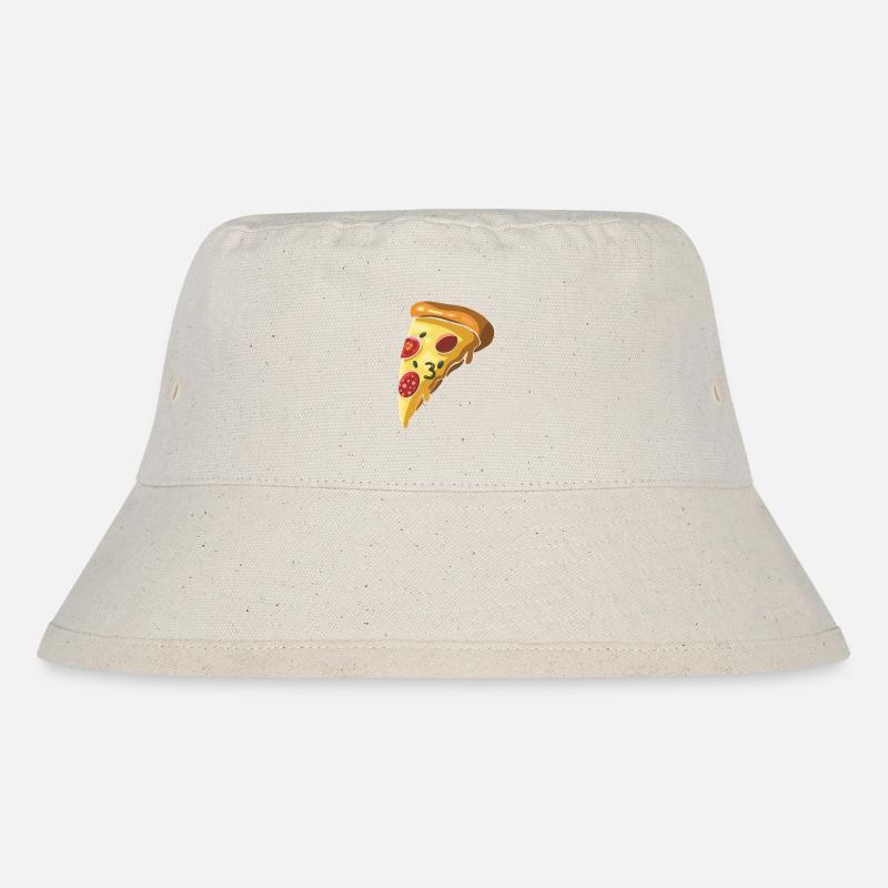 Pizza Italie fromage dessin animé illustration - Bob recyclé Stanley/Stella - blanc naturel