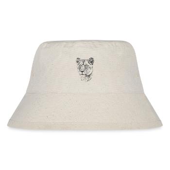 Lioness Yellow Eyes - Stanley/Stella Recycled Bucket Hat - natural - Front