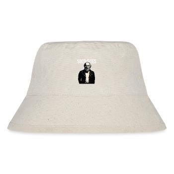 Socrates Rebel Portrait - Stanley/Stella Recycled Bucket Hat - natural - Front