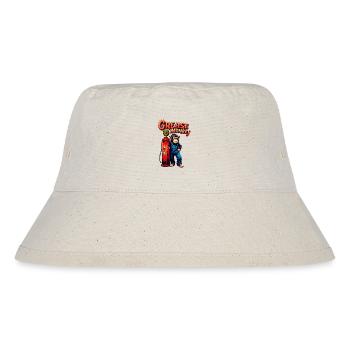 GreaseMonkey Retro Pump Design - Stanley/Stella Recycled Bucket Hat - natural - Front