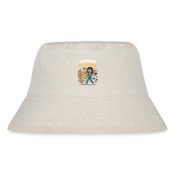 Ich habe Zöliakie glutenfrei leben - Stanley/Stella recycelter Bucket Hat - Naturweiß - Vorne