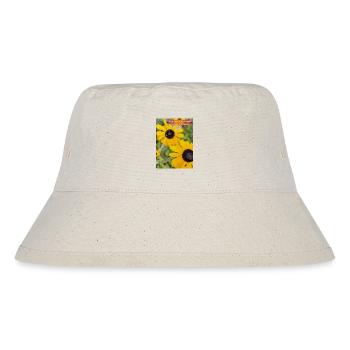 Double sunshine - Stanley/Stella Recycled Bucket Hat - natural - Front