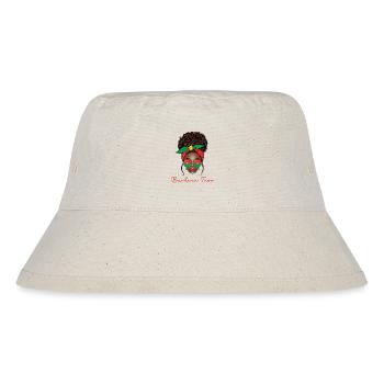 Femme Burkina Faso Fille Burkinabè - Bob recyclé Stanley/Stella - blanc naturel - Devant