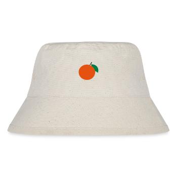orange - Stanley/Stella Recycled Bucket Hat - natural - Front