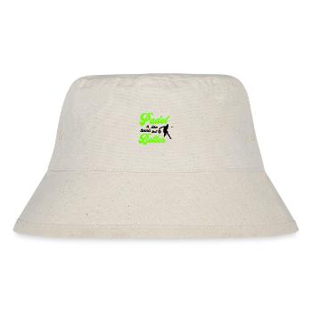 Padel besser - Stanley/Stella recycelter Bucket Hat - Naturweiß - Vorne