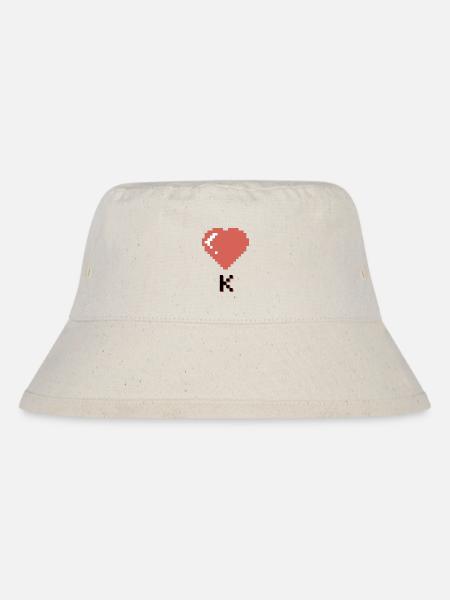 Heart King - Bob recyclé Stanley/Stella - blanc naturel