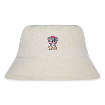 Koala-T Entspannte Eleganz für deinen Urlaubs look - Stanley/Stella recycelter Bucket Hat - Naturweiß - Vorne