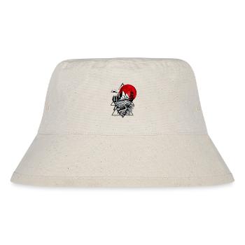 DEAW Triangel 2 - Stanley/Stella recycelter Bucket Hat - Naturweiß - Vorne