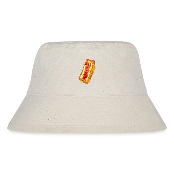HOT SCREAM - Stanley/Stella Recycled Bucket Hat - natural - Front