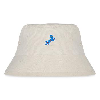 Languedoc Roussillon Region - Stanley/Stella recycelter Bucket Hat - Naturweiß - Vorne