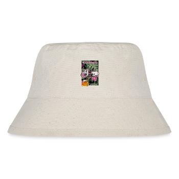 Schwalbe (camouflage) // Illustration - Stanley/Stella recycelter Bucket Hat - Naturweiß - Vorne